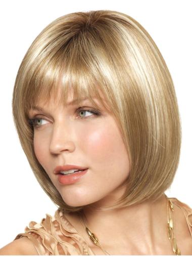 Synthetic Bobs Straight Fashionable Medium Wigs