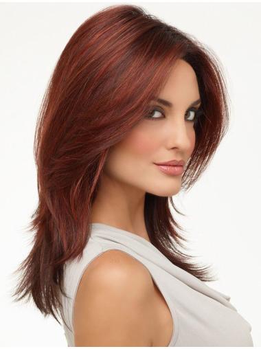 Red Lace Front Wavy Perfect Medium Wigs
