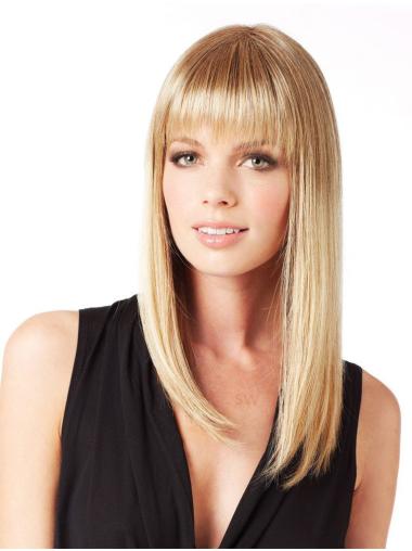 Synthetic Lace Front Straight Comfortable Long Wigs