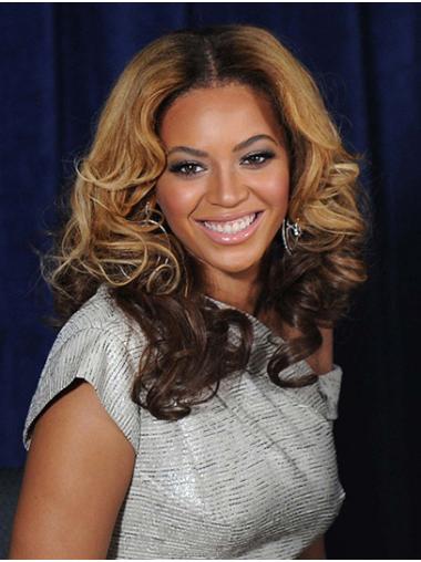 Curly Full Lace 16" Ombre/2 Tone Without Bangs High Quality Beyonce Wigs
