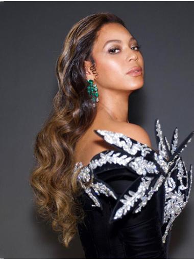 Wavy Lace Front 26" Ombre/2 Tone Without Bangs New Beyonce Wigs