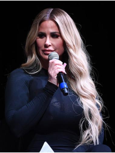 26" Full Lace Synthetic Long Without Bangs Kim Zolciak Wigs