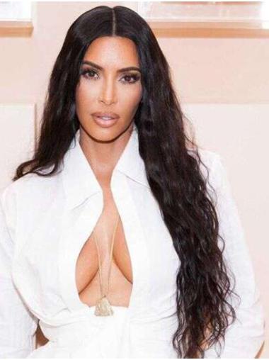 26" Full Lace Synthetic Long Without Bangs Kim Kardashian Wigs