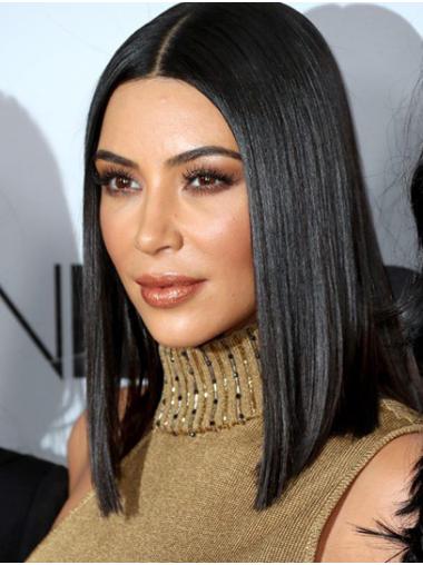 14" Lace Front Synthetic Shoulder Length Bobs Kim Kardashian Wigs