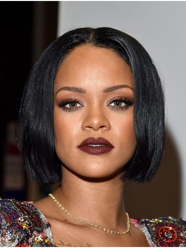 10" Full Lace Synthetic Chin Length Bobs Rihanna Wigs