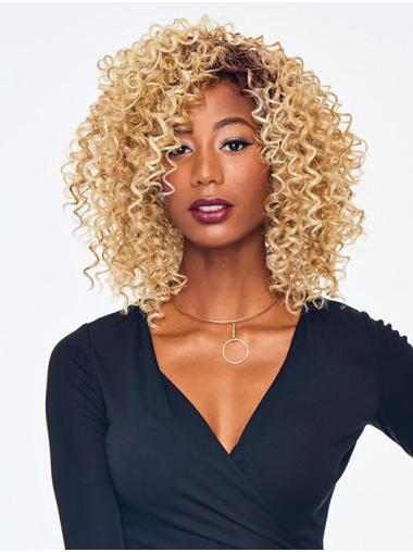 Short Curly Monofilament Synthetic 12" Beauty African American