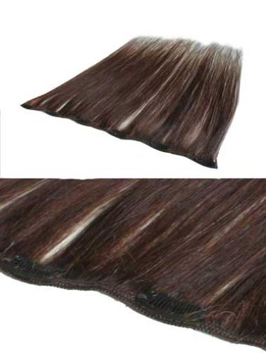 Auburn Straight Sleek Clip in Hair Extensions