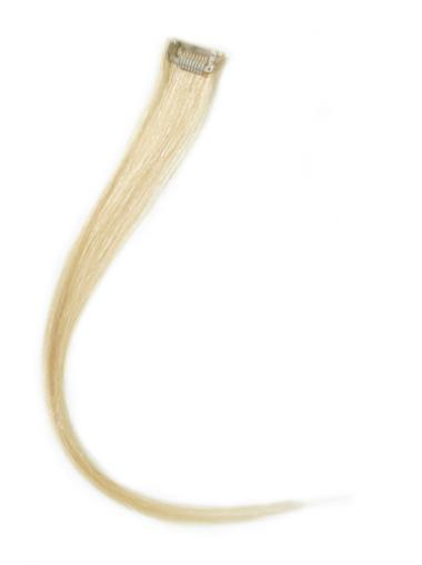 Straight Blonde Convenient Clip in Hair Extensions