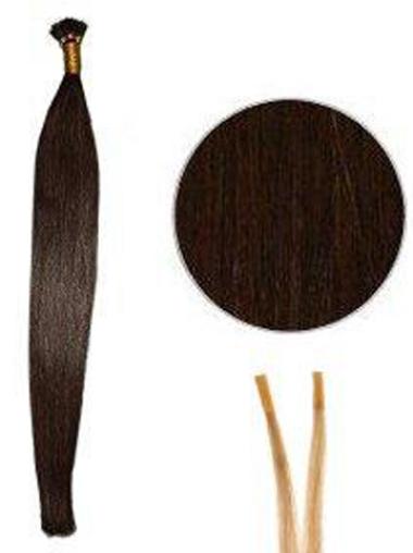 Straight Auburn Discount Stick/I Tip Hair Extensions