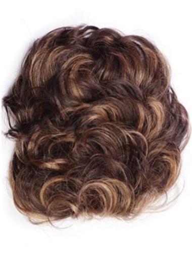 Auburn Curly Comfortable Clip in Hairpieces