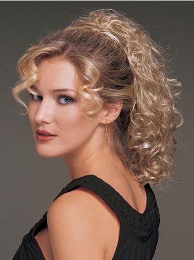 Blonde Curly Amazing Ponytails Hairpieces