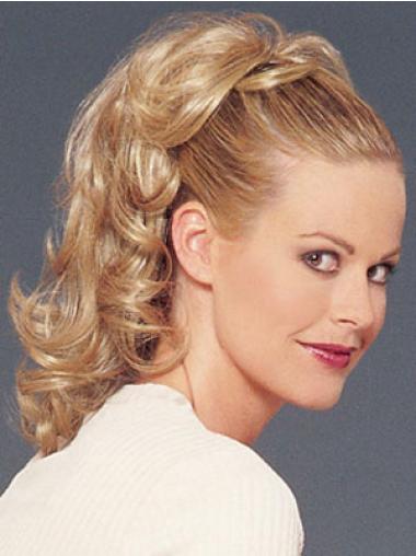 Blonde Curly Stylish Ponytails Hairpieces
