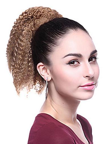 Blonde Curly Cheap Ponytails