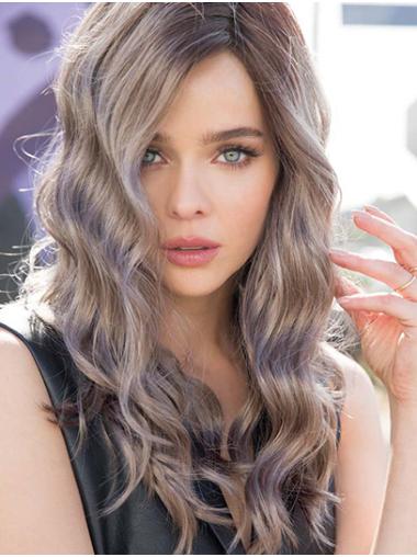 16" Wavy Ombre/2 Tone Synthetic Online Long Wigs