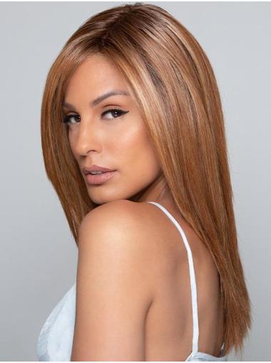 16" Straight Synthetic Blonde Buy Lace Wigs