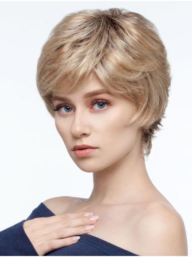 100% Hand-tied Straight 8" Boycuts New Style Short Wigs