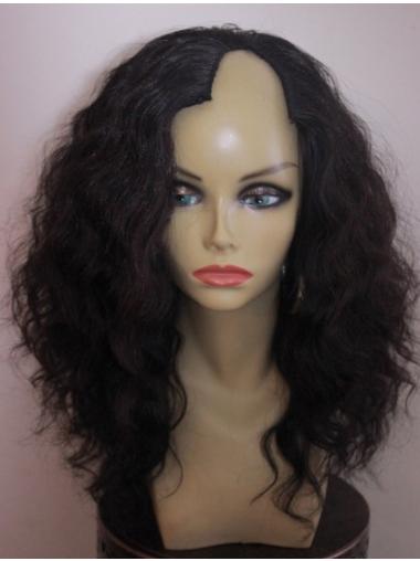 Black Layered Wavy Sleek African American Wigs