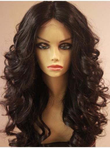 Brown Lace Front Wavy High Quality African American Wigs