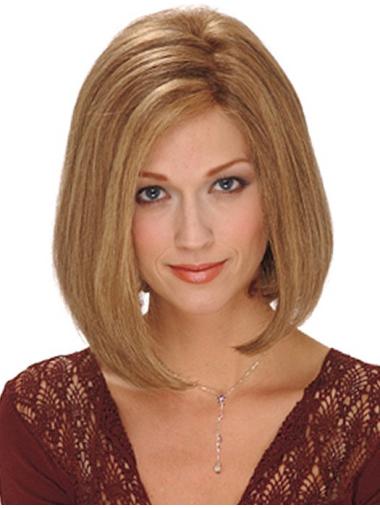 Blonde Bobs Straight Trendy Synthetic Wigs