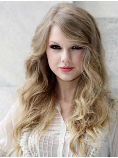 Blonde 100% Hand-tied Wavy Suitable Taylor Swift wigs