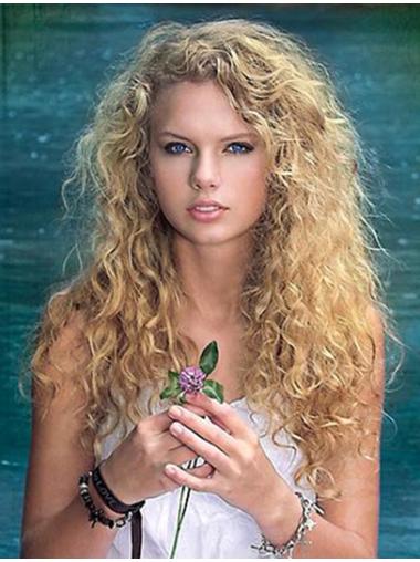 Blonde Lace Front Curly Sassy Taylor Swift wigs
