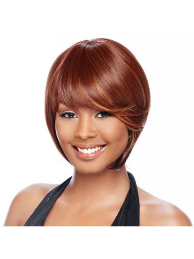 Bobs Auburn Straight Discount African American Wigs