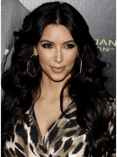 Black Lace Front Wavy Top Kim Kardashian wigs