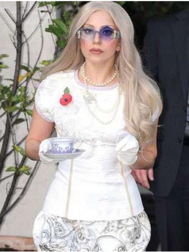 Lace Front Wavy Great Lady Gaga wigs
