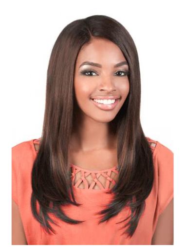 Straight Brown Affordable U Part Wigs