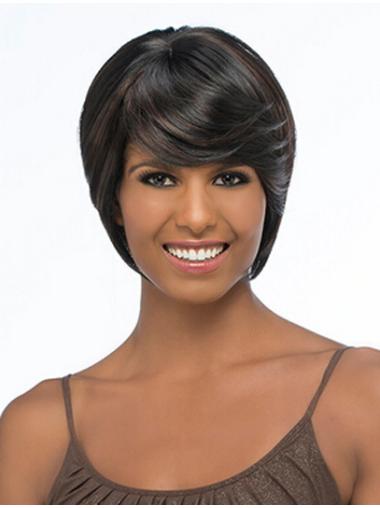 Black Bobs Straight High Quality African American Wigs