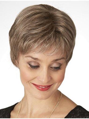 Brown Classic Straight Sassy Classic Wigs