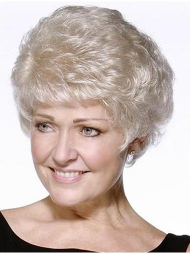 Synthetic Wavy Hairstyles Grey Wigs
