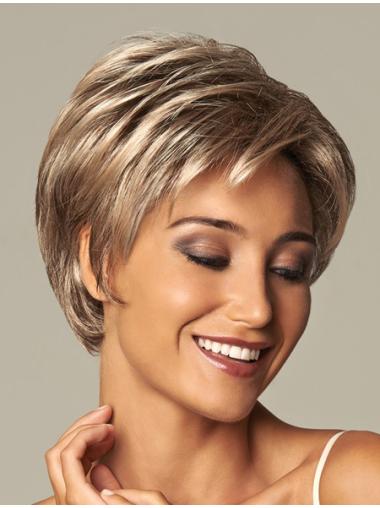 Blonde Wavy Layered Great Synthetic Wigs