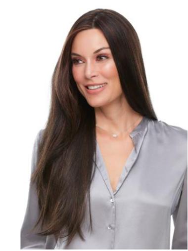 Straight Ombre/2 tone Without Bangs Synthetic Very Long Wig