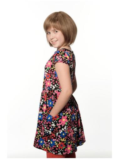 Brown Bobs Straight High Quality Kids Wigs