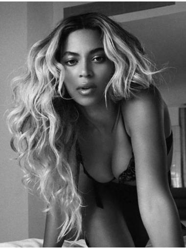 Blonde Without Bangs Curly Style Beyonce wigs