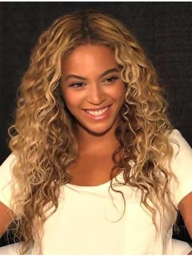 Blonde Long Curly Durable Beyonce wigs