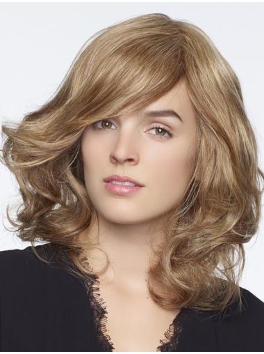 Curly Blonde 100% Hand-tied Great Long Wigs