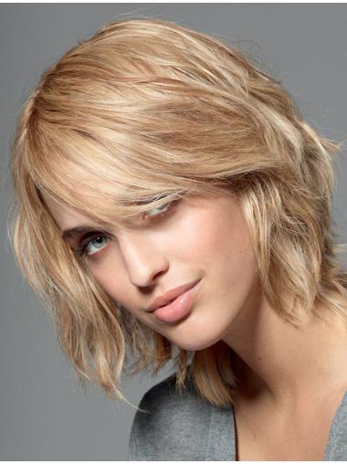 Synthetic With Bangs Wavy Great Medium Wigs