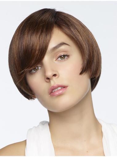 Fabulous Brown Bobs Straight Short Wigs