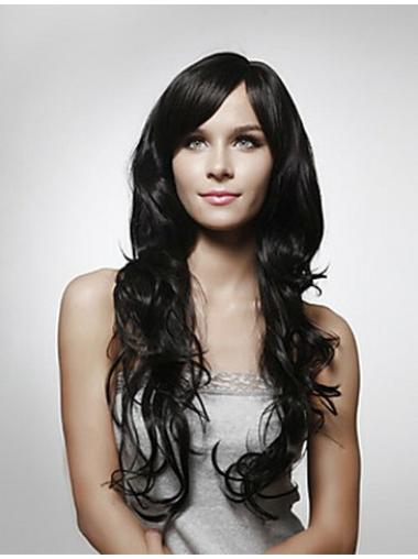 Layered Black Curly Gorgeous Long Wigs