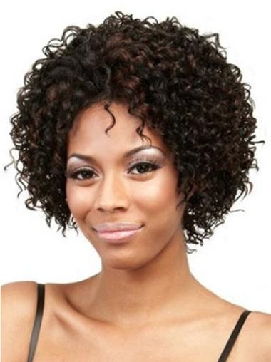 Brown Afro Curly New Medium Wigs