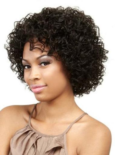 Black Afro Curly Popular African American Wigs