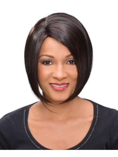 Discount Auburn Bobs Straight African American Wigs
