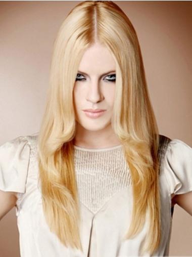 Blonde Synthetic Straight Suitable Long Wigs