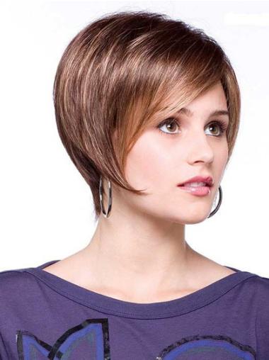 Synthetic Bobs Straight Amazing Short Wigs