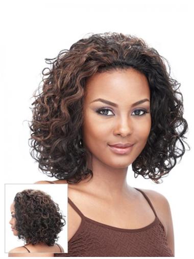 Stylish Brown Curly Wigs/Human Hair Wigs & Half Wigs
