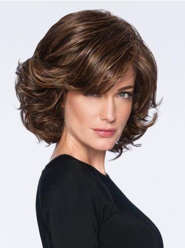 10" Capless Classic Curly Brown Wigs For You