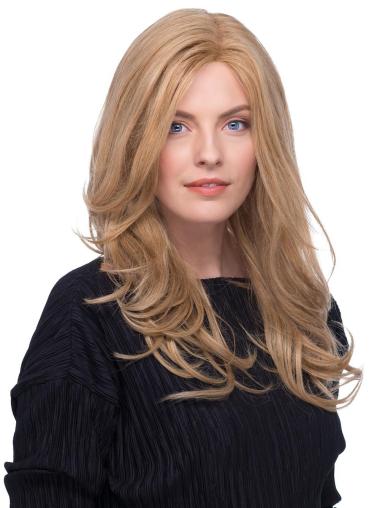 100% Hand-tied 17" Blonde With Bangs Cheap Remy Hair