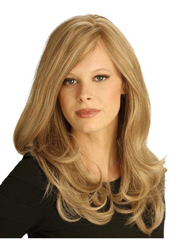 Wavy Blonde 100% Hand-tied Fashionable Petite Wigs